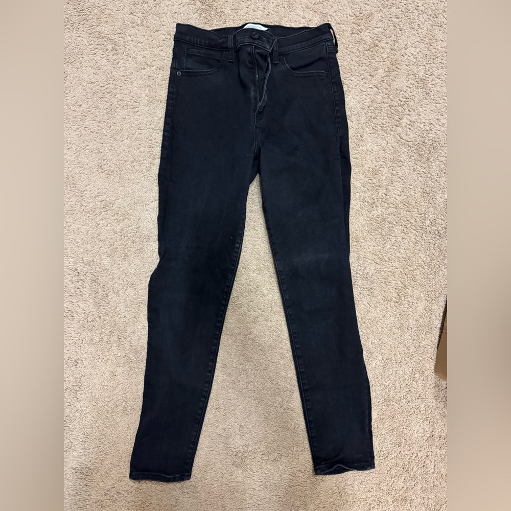 Abercrombie & Fitch Women's Black Skinny Jeans